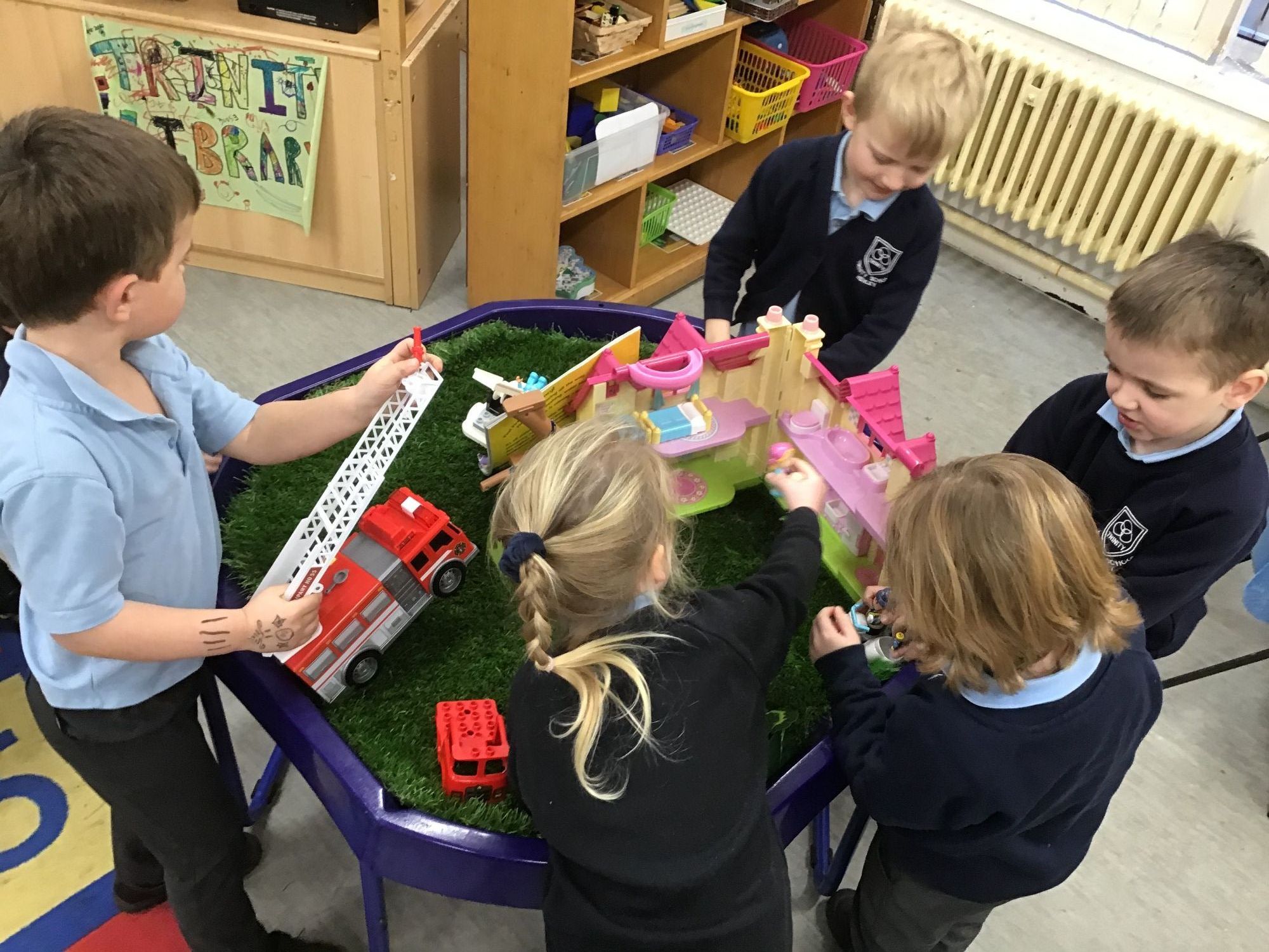 Children playing photo